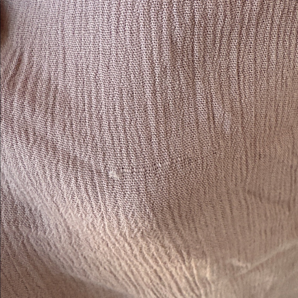 Wishlist Crochet Top Tiered Maxi Dress in Dusty Rose Adjustable Feminine Size L - Picture 11 of 11